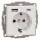 Merten MEG2367-0319 SCH-STDO+BRS+STK+USB A+C 3A PW SYSM