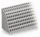 WAGO 738-108 four-tier terminal strip for circuit boards 0.08-2.5 mm² gray