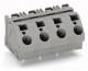 WAGO 745-1404 terminal strip for circuit boards 0.2-6 mm² gray