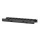 APC AR8602A Horizontal Cable Manager, 1U x 10,2 cm ( 4 Zoll ) Deep, Single-Sided mit
