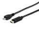 Equip Kabel USB-C2.0->Micro-B St/St 1.00m schwarz Polybeutel