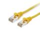 Equip 606312 Patch cable Cat6A S/FTP 2xRJ45 1.50 m yellow LSZH poly bag