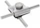 Dehn + Soehne 390079 Our concern MV clamp NIRO (V4A) f. Rd 8-10 mm, m. Hex bolt
