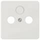 Siemens DELTA Profil Abdeckplatte 5TG1828-2 2-/3-Loch titanws ausbrechbar