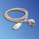 Vertiv 040000410 Knürr cable, 5m, shockproof (M) -> GST18 (female),