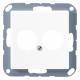 JUNG A562-2BFWW cover F.2, retail outlets Serie A alpine white