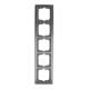 Busch Jaeger 2CKA001754A4108 1725-80 frame 5-way solo chrome matte