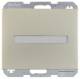 Berker 47527204 Steckdose SCHUKO mit Klappdeckel und Beschriftungsfeld K.5