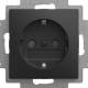Busch Jaeger 2CKA002013A5542 20 EURB-915 SCHUKO® socket outlet insert Safety+ without spreader