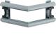 Hager BKIS121303EVERZ Outer corner steel sheet 12.5x130 mm OT 80 mm galvanized