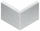 Niedax GKE 78/100 S GK-Außeneckblende, glatt, Höhe 78 mm bandverzinkt