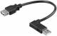 Goobay 95704 USB 2.0 Hi-Speed ??Extension Cable - USB 2.0 port (Type A)> USB 2.0 connector (type A) 90 °