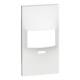 Legrand KW17SL BTicino LivingNow cover with buttons for motion sensor in color White