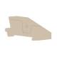 Hager KR07SAP end plate for KR02SI4, KR02SI5