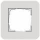 GIRA 0211411 Abdeckrahmen 1f E3 Hellgrau/Reinweiß