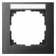 Merten MEG4011-3614 M-Pure frame 1f with label holder anthracite M-Pure