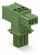 WAGO 893-1606 T-distributor 1 x plug / 2 x socket 2p 100% protected against mismating