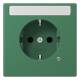 Jung LS 1520 BFNAKO GN SCHUKO-Steckdose 16A 250V Berührungs.- schutz SF