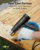 Goobay Heißluftpistole Advanced, 1500 W, schwarz, 1.3 m -