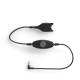 EPOS CMB 01 CTRL Headset cable headset connector male straight to mini jack M angled 80cm black SC 230 232 260 262 630 632 660 662