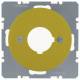Berker 14322006 central plate for D22.5mm glossy yellow