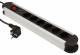 Steckdosenleiste McPower ''SL-15,2 cm ( 6 Zoll ) 6-fach, Überspannungsschutz, 1,4m Zuleitung