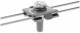 Dehn + Soehne 540271 Dehn MMVK 3.5 8.10 SKM8X30 V4A MMV clamp stainless steel (V4A) for Rd 3-10mm with hexagon