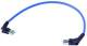 Harting 09488585589010 Steckverbinder VB RJ45 LaR-VB RJ45 LaR FRNC blau 1m