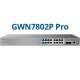 Grandstream GWN7802P-PRO – Enterprise Layer 2++ Managed Switch – 16× Gigabit RJ45 (PoE/PoE+) + 2× Gigabit SFP+ with 240 W PoE budget, switching capacity 40 Gbps, forwarding rate approx. 29,76 Mpps, support for IPv4/IPv6, VLANs, QoS, IGMP/MLD-Snooping, Link Aggregatio
