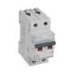 Legrand 409449 DX3 LS-Schalter D 10A 2-polig 10kA 400VAC 2TE