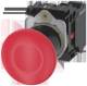 Siemens 3SU11001BA203CA0 Pilzdrucktaster 22 mm rund rot 1Ö