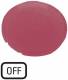 Moeller 218334 EATON M22-XDL-R GB5 keys flat lens, red labeled OFF 