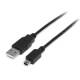 StarTech.com 2m Mini USB 2.0 Cable - A to Mini B - M/M - USB for Camera