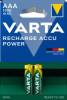 VARTA 05703301402 Akku RECHARGE Power AAA HR03 1000 mAh 2 St.