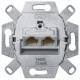 Berker 455501 UAE-Steckdose 8/8-polig geschirmt Kat.6, Class E