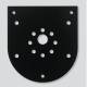 Siedle APS 611-0 Adapterplatte Schwarz 034438