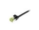 Synergy 21 S217921 Patchkabel RJ45, CAT6A 500 MHz, 15 m, schwarz, S-STP(S/FTP), slimline rund d=4,5 mm, TPE/LSZH(Superflex), AWG28, mit CAT7 Rohkabel, 