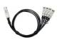 Zyxel DAC100F25-3M-ZZ0101F Switch Stacking Kabel für 100G QSFP28 zu 4 x 25G SFP28, DAC100F25-3M