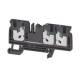 Weidmüller 3109480000 S3C 4 BK through-connection terminal block SNAP 