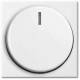 Busch Jaeger 2CKA006599A3017 BJ 2115-914 Cover plate alpine white, Busch-balance SI Control f.Dimmer