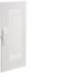 Hager FZ005NM Tür universell rechts Media geschlitzt RAL9010 für IP3X 650x300 mm