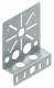 Niedax RMP130E3 mounting plate stainless steel material no.: 1.4301 1.4303