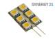 Synergy 21 LED Retrofit G4 6x SMD amber rectangle,