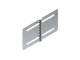 Niedax RSUVKS 100-1.5 S Univerbinder with edge protection 79x148 mm, t=1.5 mm, steel