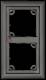 Mobotix 2 frame, dark gray STD