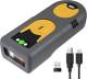 Inateck BCST-42_YELLOW 1D/2D barcode scanner, Bluetooth 2.4G