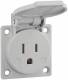 ABL Sursum UL12506 ABL -socket mounting, USA / Canada 15A 125V gray