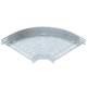 OBO Bettermann 6036598 RB 90 640 FT Bogen 90° für Kabelrinne horizontal