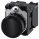 Siemens 3SU11000AB101CA0 Drucktaster 22mm rund schwarz Druckknopf 1Ö