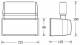 Lts Licht und Leuchten 651549 LTS EL 303.40.4 SILBER EuroLED Stromschienenstrahler LED 34W 840 4350LM